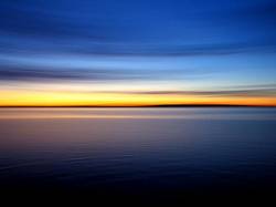 Blur Of Sunset Eyre Peninsula South Australia