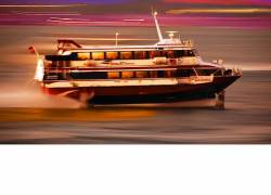 Hong Kong To Macau Turbo Jet Passenger Ferry , Hong Kong , China