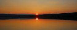 Loch ( Lake ) Side Sunset ( )
