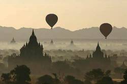 Dawn On The Bagan Plain , Myanmar