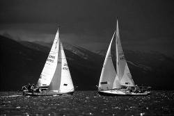 Sailing On Flathead Lake , MT USA