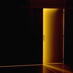 Light Coming Through A Door