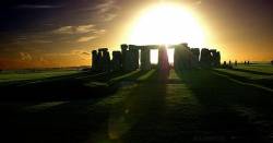 Stonehenge At Sunset