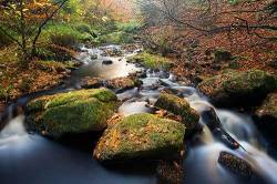 Autumn Wyming Brook , Peak District National Park , South Yorkshire , England , UK