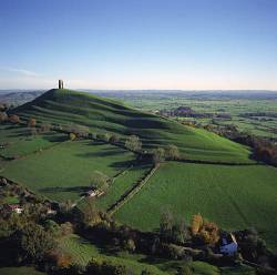 Glastonbury Tor And Surrounding Somerset Levels , England