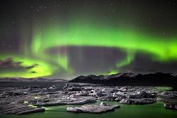 Iceland Aurora Jökulsárlón