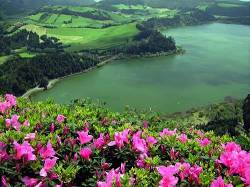 Furnas Lake Azores , Portugal