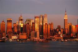Last Light On Manhattan