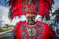 Participants Of The Parade During The Celebration Of Dinagyang In Homage To " The Santo NiÃ±o " , The Patron Saint Of Many Philippino Cities . Iloilo , Philippines