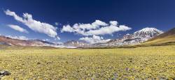 Volcan Incahuasi And The Salar De San Francisco In The Puna Region Of The Andes