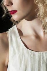 Close Up Of A Young Woman