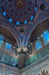 Ceiling Of Blue Mosque, Istanbul