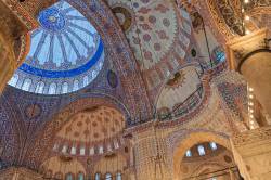 Ceiling Of Blue Mosque, Istanbul