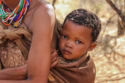 Bushman Baby , Namibia