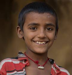 Young Boy From Chanoud , Rajasthan , India .