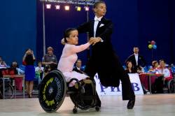 International Tournament On Ballroom Dancing In Wheelchairs, Saint Petersburg, Russia