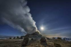 Geothermal Hot Springs, Hverarond, Namaskard, Iceland. The Area Is Characterized By Boiling Mud-bogs And Solfataras.