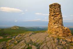 Thornthwaite Beacon View Of Harter Fell And Windermere, Lake District, Cumbria, UK