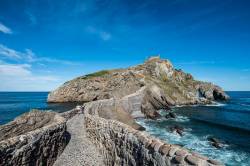 View Of Gaztelugatxe. One Of The Locations In The Vasque Country In Spain Where Is Been Filmed The Senventh Season Fo Game Of Thrones.