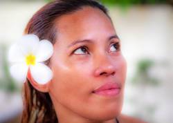 Portrait Of A Beautiful Filipina.