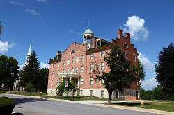 Schmucker Hall Building, Part Of The Lutheran Theological Seminary And Location Of The Seminary Ridge Museum, Gettysburg, Pennsylvania, USA