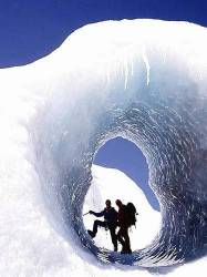 Ice Climbing Holarjokull Glacier , Iceland