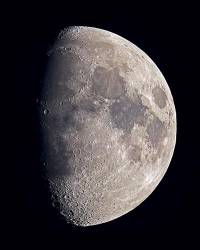Waxing Gibbous Moon