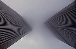 Fog , World Trade Center New York , USA